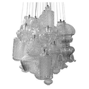 CERAUNAVOLTA pendant light