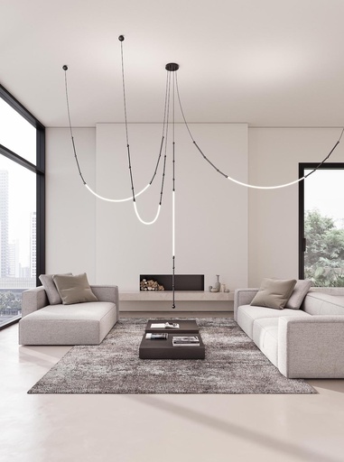 LEDA Indoor / Outdoor Chandelier & Pendant light