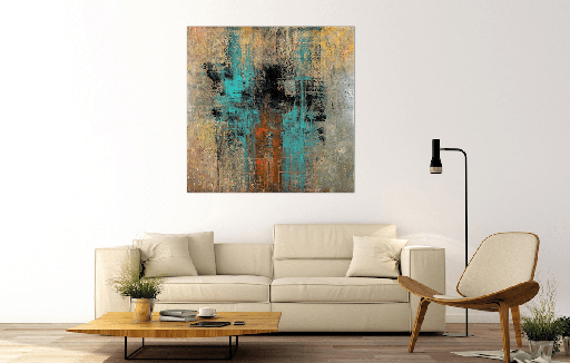 CALIDO ABSTRACTO original fine art