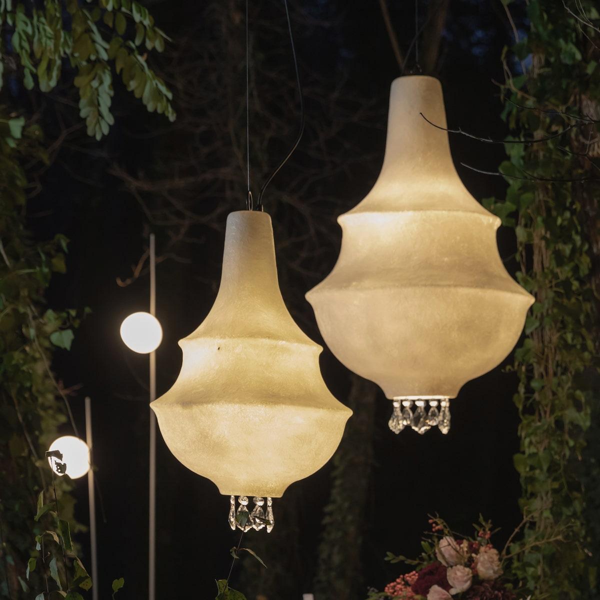 Curarto outdoor pendant light Lady D