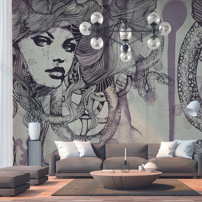 Singapore's hardest mural wallpapers