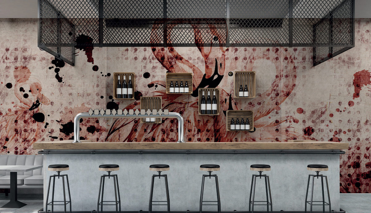Visual and acoustic enhancement with acoustic wallpaper solution Curarto Singapore