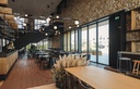 Curarto STANT Circular Light in the restaurant and cafe