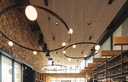Curarto STANT Circular Light in the restaurant and cafe