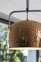 Curarto Bag Pendant Light Bronze textured