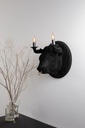 Curarto CORRADO Wall Light Black Velvet