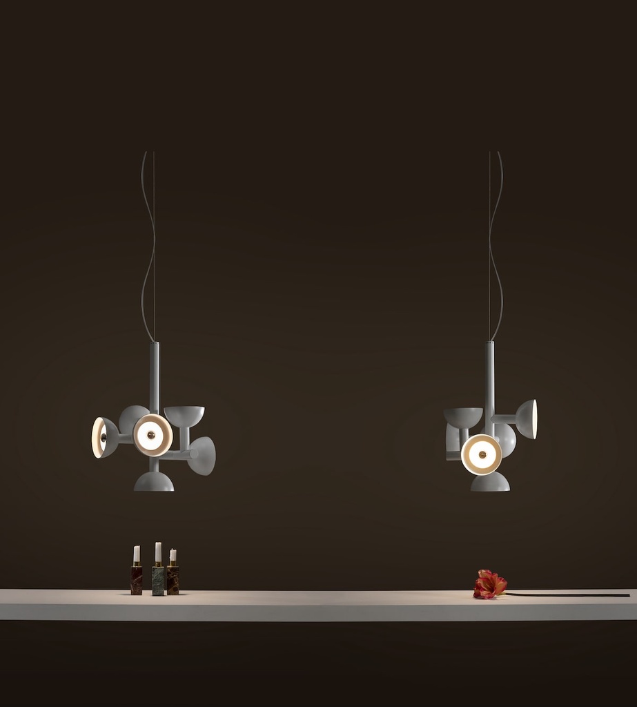 Curarto SIBILLA Chandelier White Small