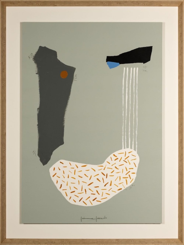 Fine art painting SILUETA V at Curarto