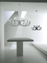 Curarto SNOOB Pendant Light White and Black