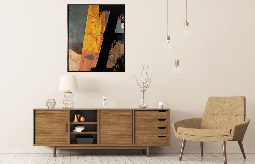 Original fine art painting EPOCA at Curarto