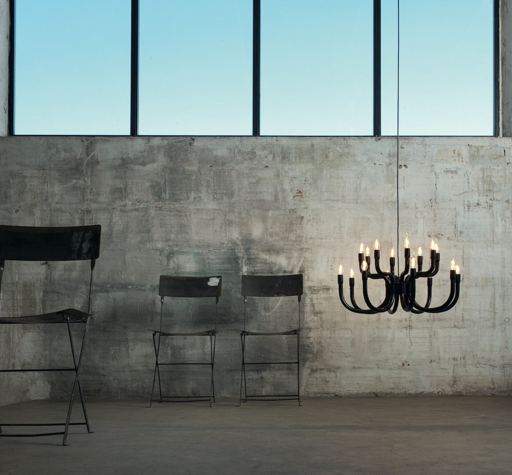 Curarto SNOOB Pendant Light Black