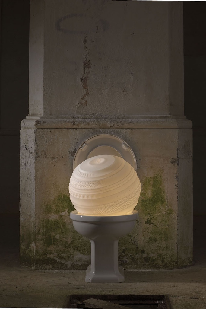 BRAILLE ceiling and wall light by Curarto Gallery