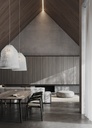 BLACK OUT white pendant light by Curarto
