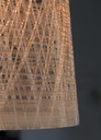 BLACK OUT pendant light closer view by Curarto