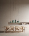SAHARA matte sage green pendant light Curarto Singapore