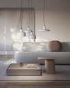 GANGSTER glossy white pendant light Curarto Singapore 4