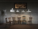 GANGSTER glossy white pendant light Curarto Singapore 5