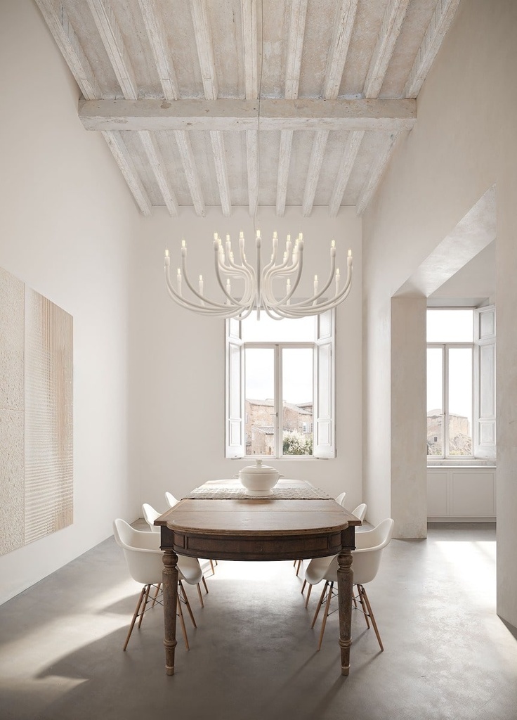 SNOOB big white chandelier Curarto Singapore