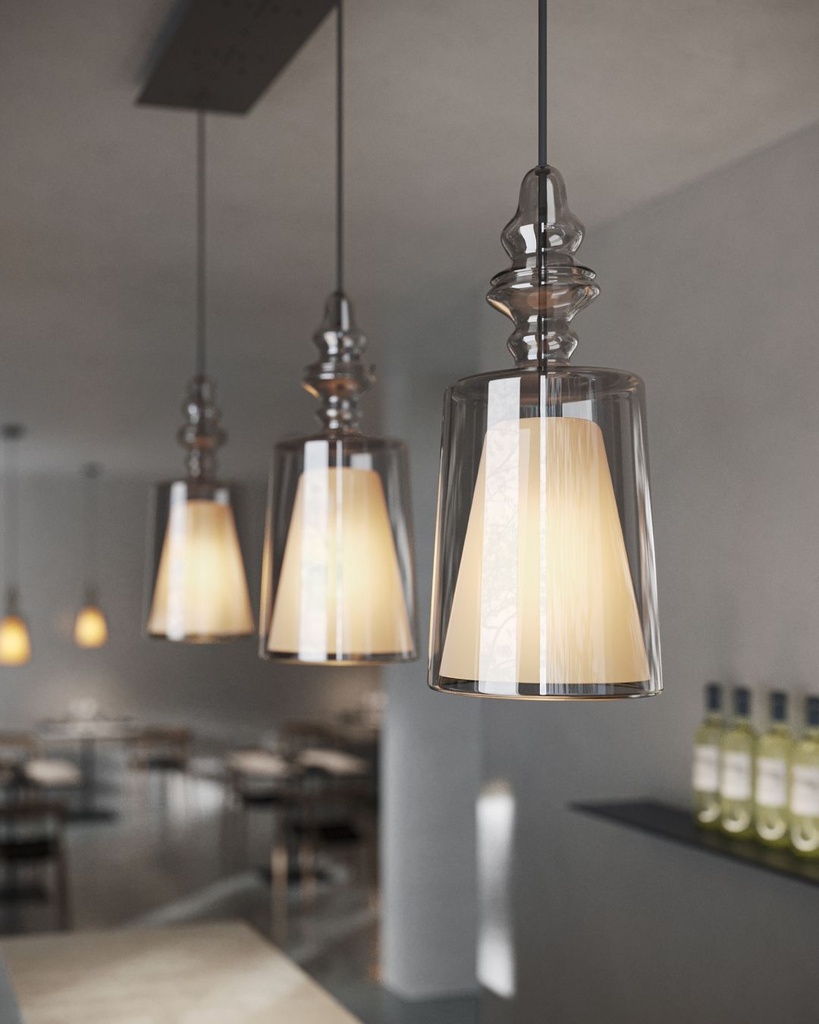 ALIBAGLASS pendant light- Restaurant