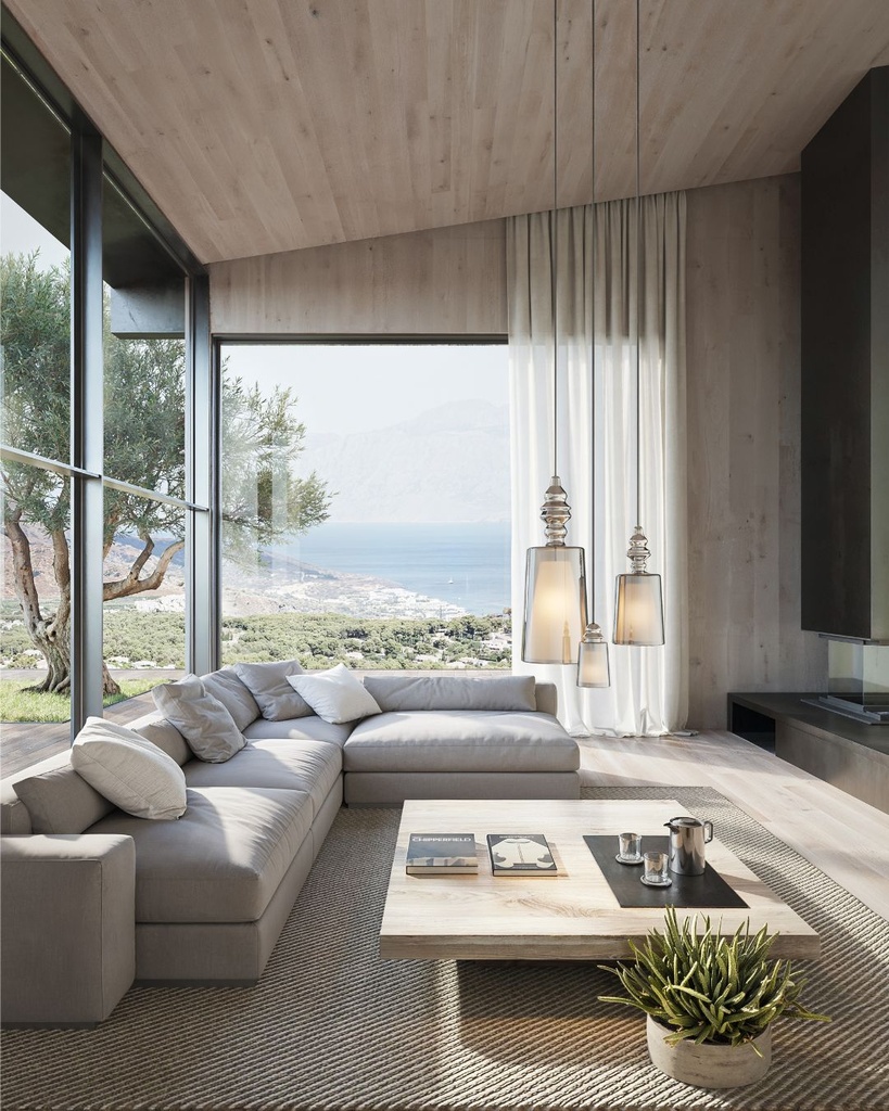 ALIBAGLASS pendant light - Living room