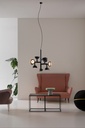Curarto SIBILLA Chandelier Black