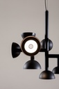 Curarto SIBILLA Chandelier Black