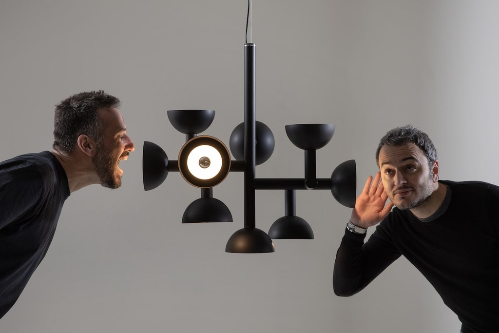 Curarto SIBILLA Chandelier Black