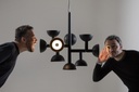 Curarto SIBILLA Chandelier Black