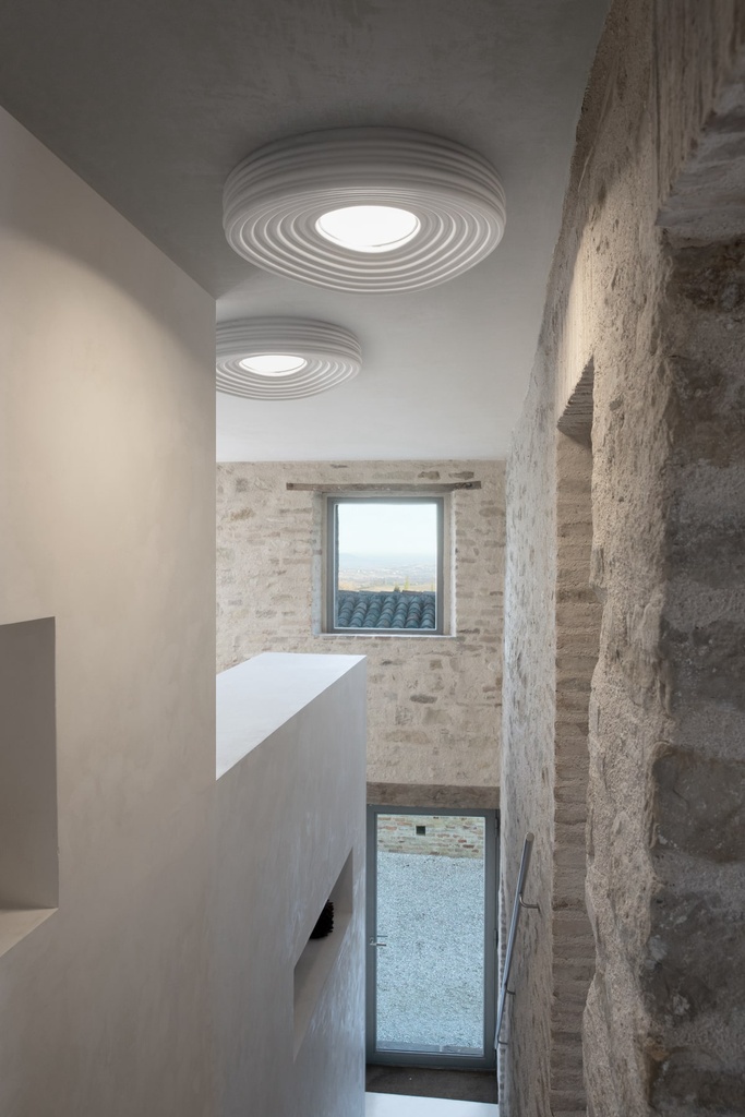 Curarto ROMA Ceiling Light in the hallway