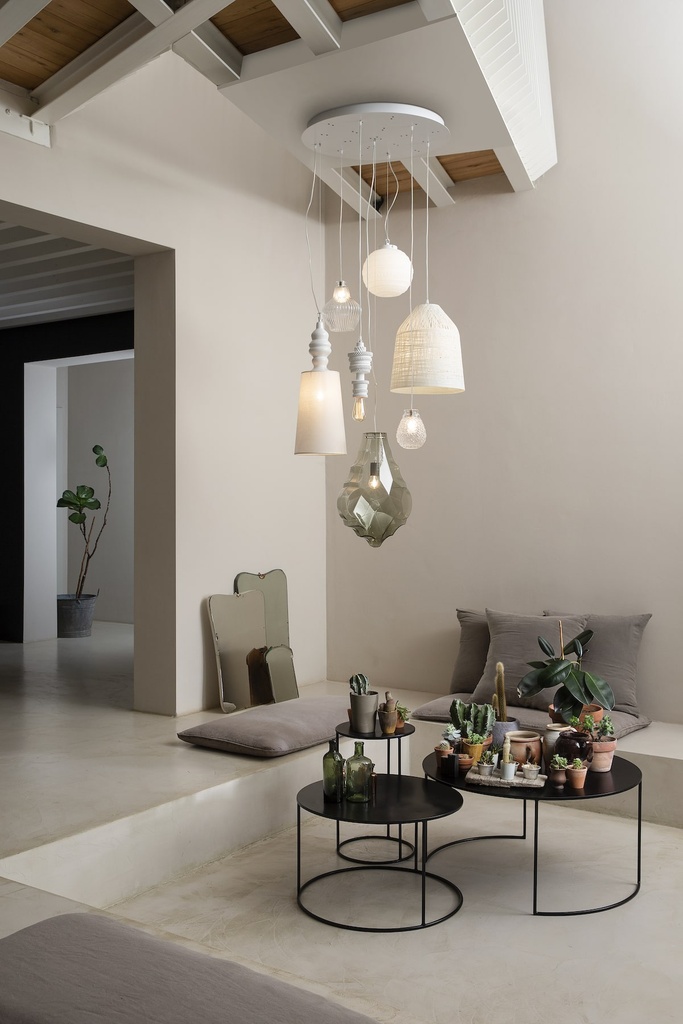 Curarto CLUSTER Pendant Light in the living room