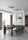 Curarto NOTREDAME (Regular) Ceiling Light White in the dining room