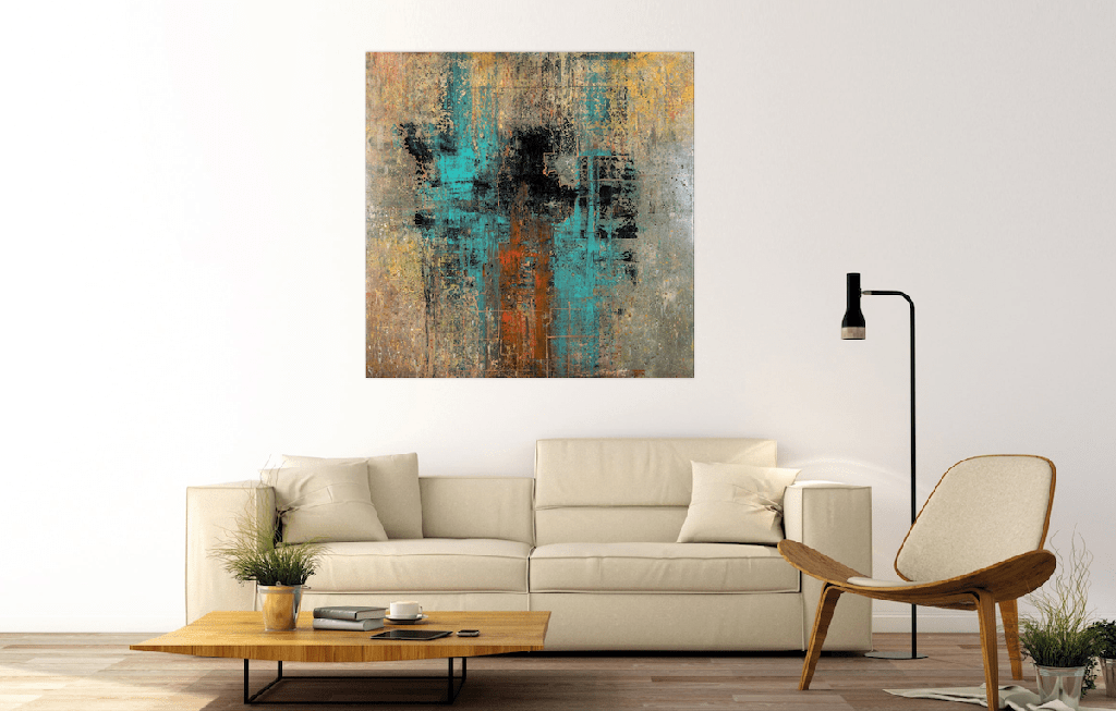 CALIDO ABSTRACTO original fine art